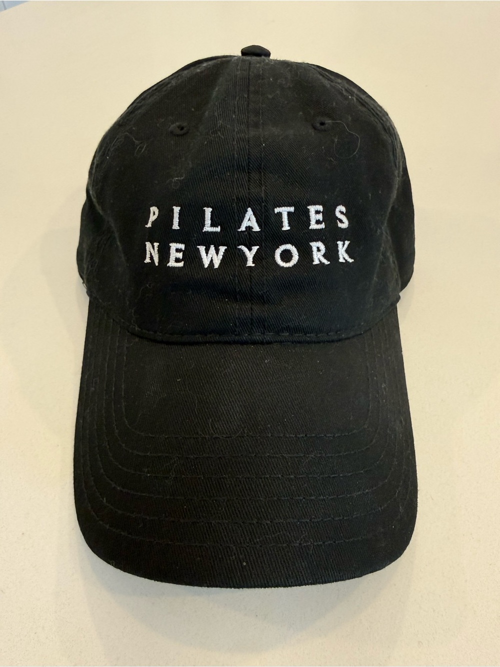 Pilates New York Black Baseball Cap